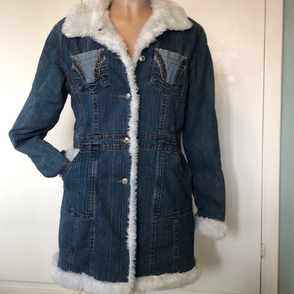 Milly Jackets & Blazers - 1878 Size XL Juniors Milly Fully Lined Jean Jacket